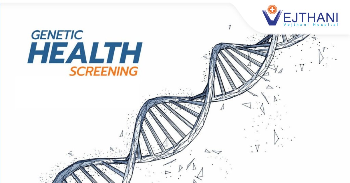 Genetic Health Screening analysis of genes in the DNA, better personalized healthcare routine